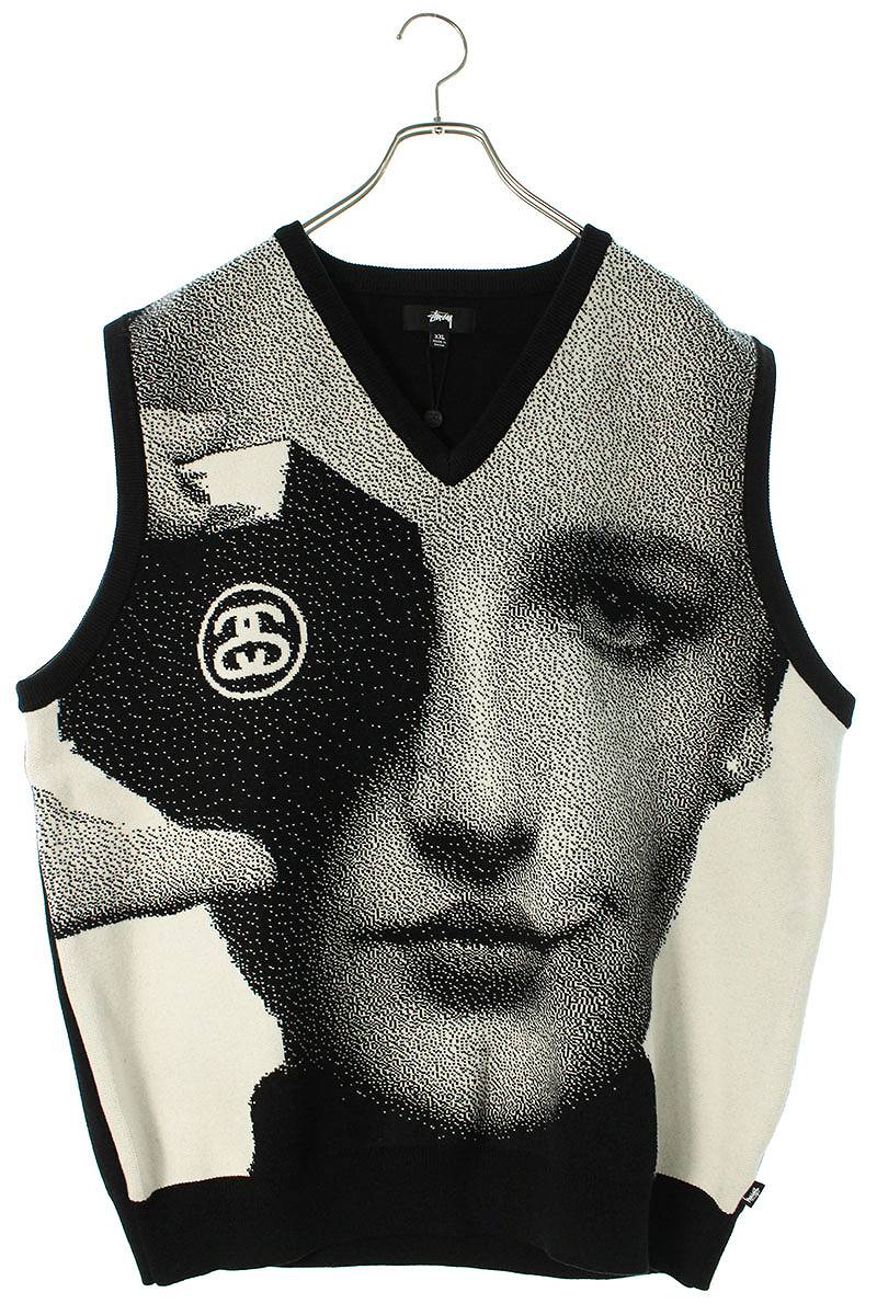 Photo Jacquard Vest ジャガード ベスト