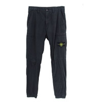 ロゴ ワッペン カーゴ トラック ロングパンツ