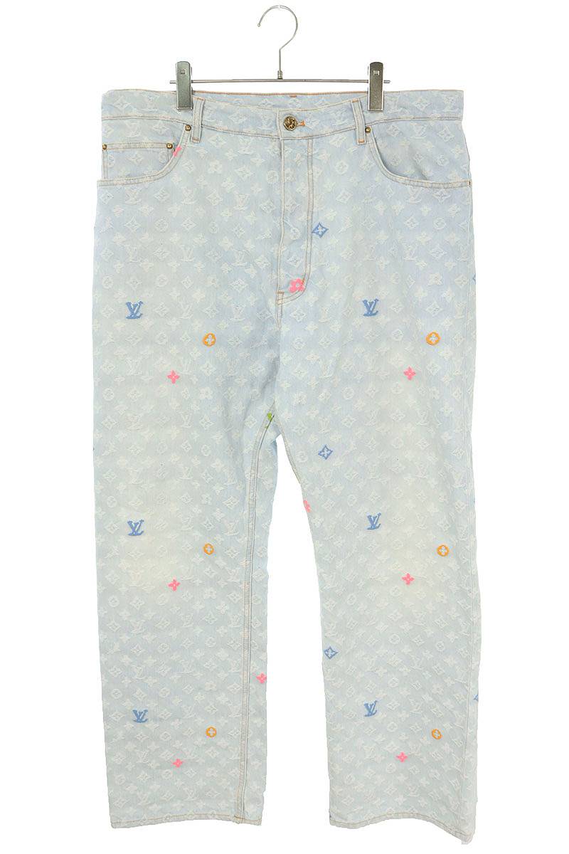 ルイヴィトン24AW モノグラム デニムパンツ RM242MM KCB HRD01X