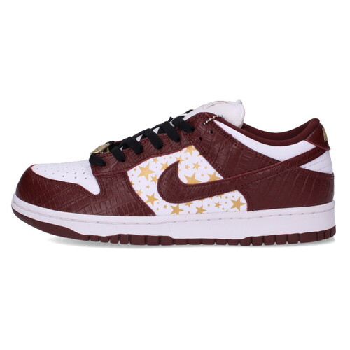 ナイキ×シュプリーム ダンクローオージークイックストライクスニーカー DUNK LOW OG QS DH3228-103